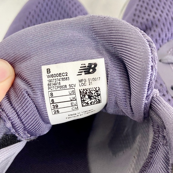 New Balance Purple 600v2 Running Shoes - Picture 7 of 10